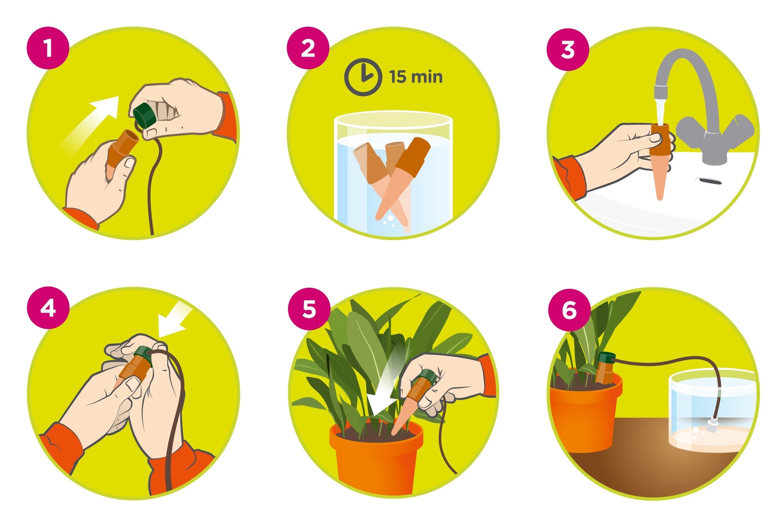 Blumat Classic Automated Self Watering Systems Triple Pack
