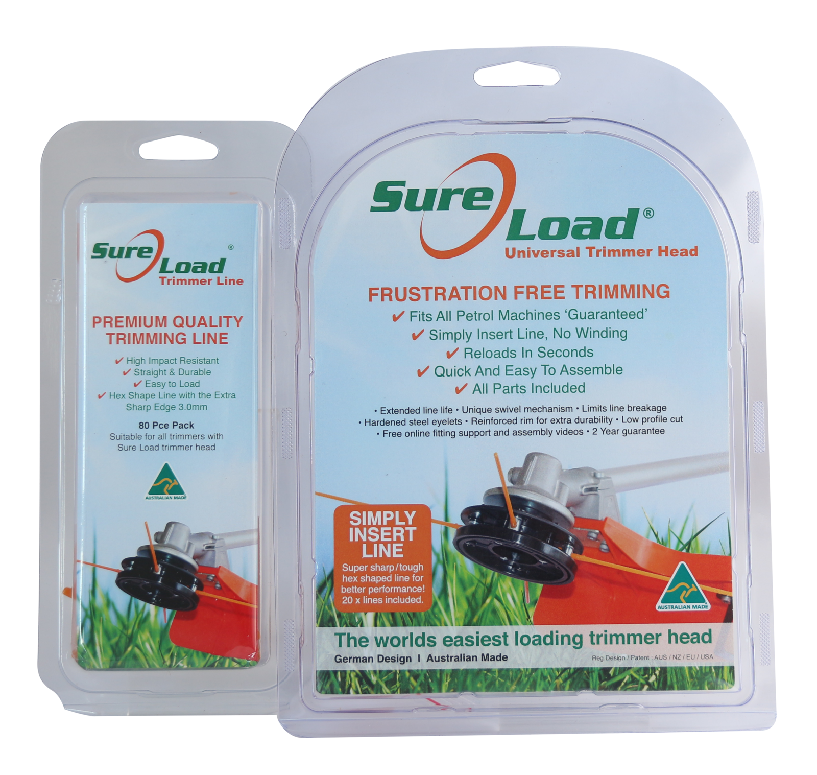 universal trimmer head for electric trimmers