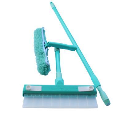 Aqua Blade Long Reach Window Cleaner Set Telescopic Handle 3.4m & Rotation Joint