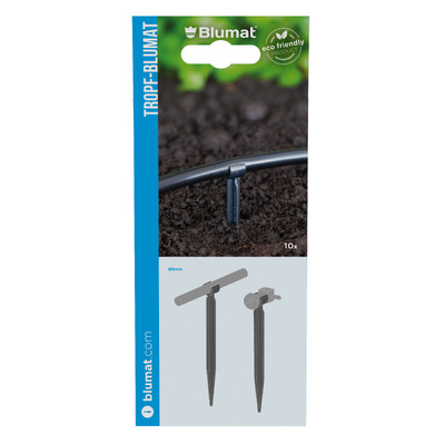 Blumat Drip System Distribution Dripper Support Sticks x 10