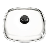 Square Glass Lid 26x26cm
