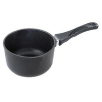 Saucepan 1lt, 8cm high, incl. oven-proof glass lid