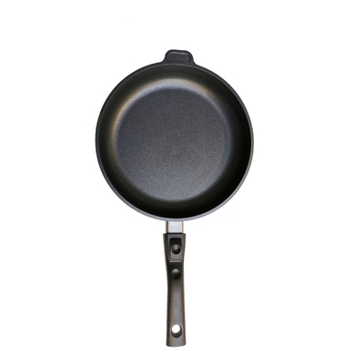 Frying pan induction 20 x 5cm high with detachable handle &oven-proof glass lid