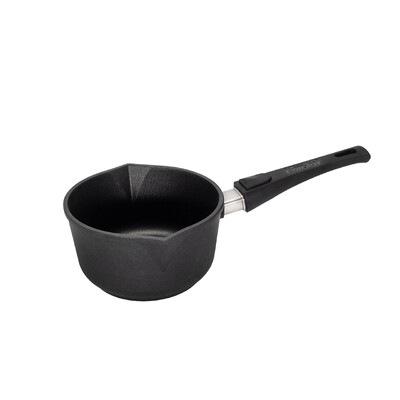 Saucepan 1.5lt Induction, 10cm high (with pouring spouts), incl. oven-proof glass lid