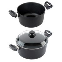 Saucepan 4.5 lt 13cm high, incl. oven-proof glass lid 