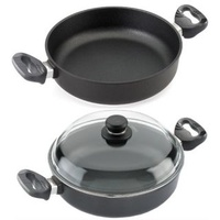Casserole Induction 24x7cm high, incl. oven-proof glass lid