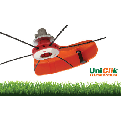 UniClik Universal Trimmer Head with $10 pack of French made quality trimmer line