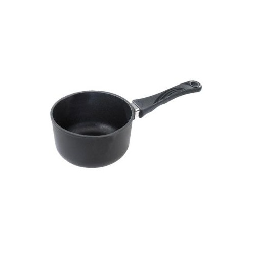 Saucepan 1lt, 8cm high, incl. oven-proof glass lid for Gas