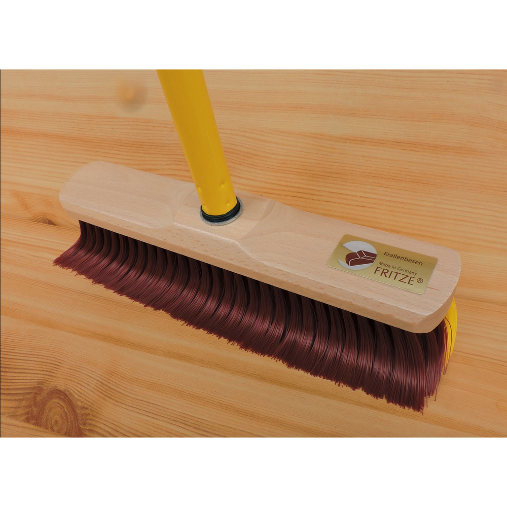 Rake Broom Indoor 30cm, telescopic handle included 